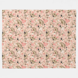 Beerdigte Anfänge Sherpa Blanket Fleecedecke