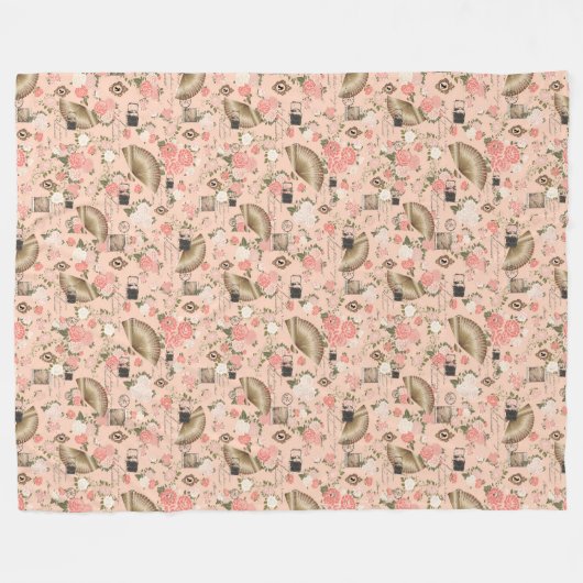 Beerdigte Anfänge Sherpa Blanket Fleecedecke (Vorderseite (Horizontal))