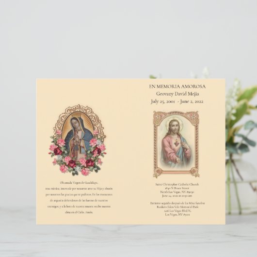 Beerdigung (Stehend Vorderseite)