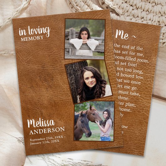 Beerdigung 3 Foto-Lederdenkmal-Gedenkkarte