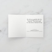 Beerdigung A Hui Hou danke Ihnen von der Familie (Innenseite)