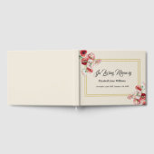 Beerdigung | Aquarellmücken Gästebuch (Voll)