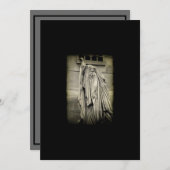 Beerdigung Art Announcement Memorial Service Ankündigung (Vorne/Hinten)