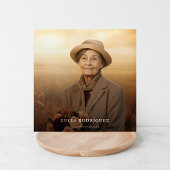 Beerdigung auf Spanisch | Espanol Memorial Foto Bl Einladung