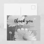 Beerdigung Beileid Danke Karte (Vorne/Hinten)