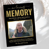 Beerdigung Beileid Foto Dankeskarte