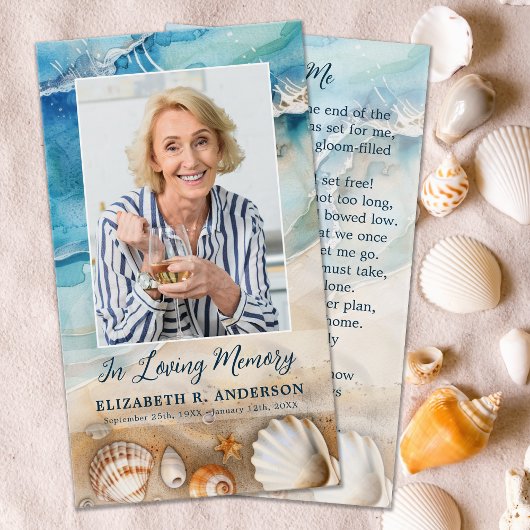 Beerdigung Beileid Foto Gedenkkarte