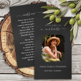 Beerdigung Beileid Foto Gedenkkarte Visitenkarte