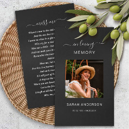 Beerdigung Beileid Foto Gedenkkarte Visitenkarte