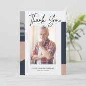 Beerdigung Danke Foto Beileid Bereavement (Stehend Vorderseite)