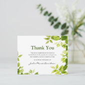 Beerdigung Danke, Hinweis | Art Dankeskarte (Stehend Vorderseite)