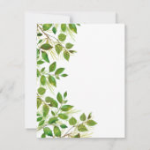 Beerdigung Danke, Hinweis | FOTO Dankeskarte (Rückseite)