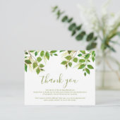 Beerdigung Danke, Hinweis | Verhalten Dankeskarte (Stehend Vorderseite)