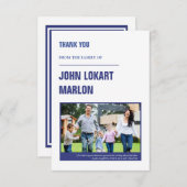 Beerdigung danke Ihnen Fotokarte (Vorne/Hinten)