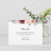 Beerdigung Danke Karte (Stehend Vorderseite)