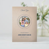 Beerdigung Danke Karte (Stehend Vorderseite)