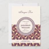 Beerdigung Danke Karte (Vorderseite)