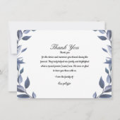 Beerdigung Dankeschön-Karte Dankeskarte (Vorderseite)