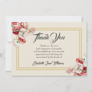 Beerdigung Dankeschön Karte  Pupien