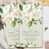 Beerdigung Dankeschön Karten | Alte Weiße Rose