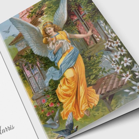 Beerdigung Dankeschön Karten | Angel Dear 01