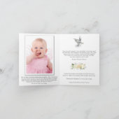 Beerdigung Dankeschön Karten | Beautiful Angel 1 (Innenseite)