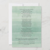 Beerdigung Dankeschön Karten | Blumenwiesen 3 (Rückseite)