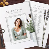 Beerdigung Dankeschön Karten | Einfach elegant