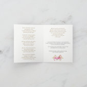 Beerdigung Dankeschön Karten | Elegant Florals (Innenseite)