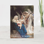 Beerdigung Dankeschön Karten | Engellied 06 (Vorderseite)