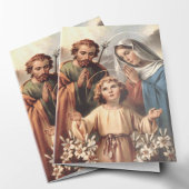 Beerdigung Dankeschön Karten | Heilige Familie 02
