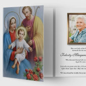 Beerdigung Dankeschön Karten | Heilige Familie 03