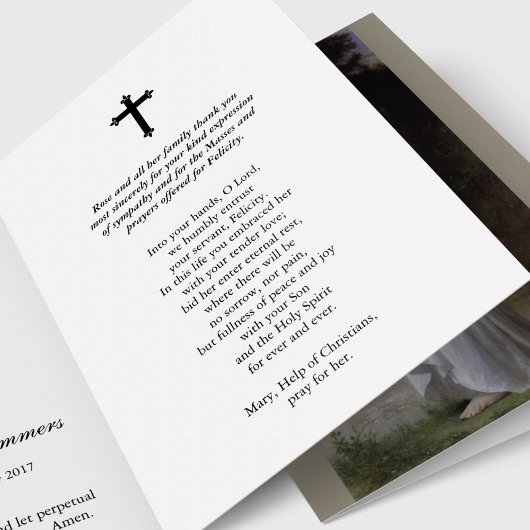 Beerdigung Dankeschön Karten | L'Innocence