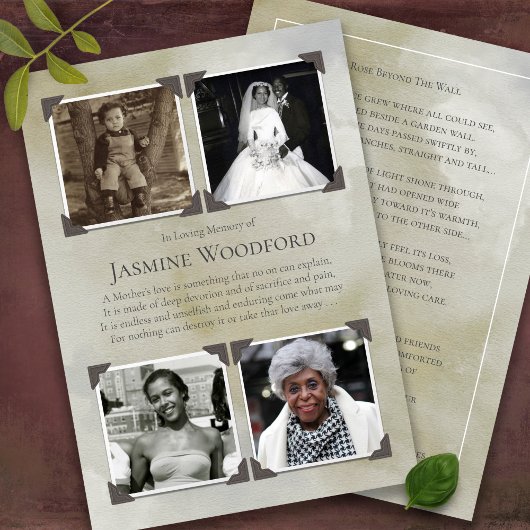 Beerdigung Dankeschön Karten | Neutrale Töne