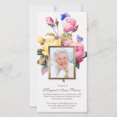 Beerdigung Dankeschön Karten | Schmetterlinge und (Vorderseite)