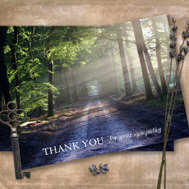 Beerdigung Dankeschön Karten | Sonnen