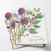 Beerdigung Dankeschön Karten | WILDBLUMEN