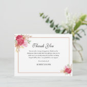 Beerdigung Dankeschön Kartenvorlage Dankeskarte (Stehend Vorderseite)