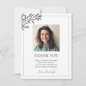 Beerdigung Dankeschön Note Card Dankeskarte (Vorderseite)