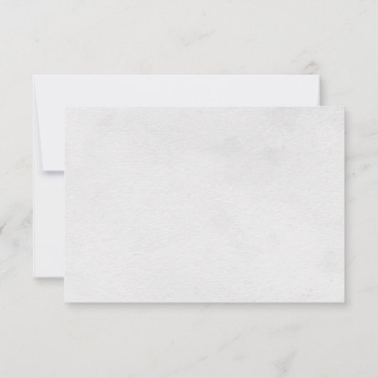 Beerdigung Dankeschön Note Card | Wasserfarbe Dankeskarte (Rückseite)