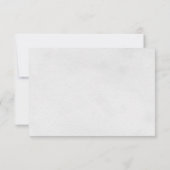 Beerdigung Dankeschön Note Card | Wasserfarbe Dankeskarte (Rückseite)