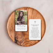 Beerdigung der Beerdigungskarte für das Foto des L Visitenkarte