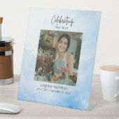 Beerdigung der Cloud-Beerdigung zum Lebenszeichen Sockelschild (In Situ)