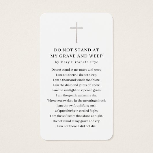 Beerdigung der Foto-Beerdigung (Rückseite)