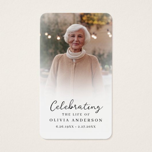 Beerdigung der Foto-Beerdigung (Vorderseite)