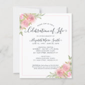 Beerdigung der Gedenkfeier zum Leben (Vorderseite)