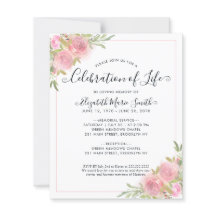 Beerdigung der Gedenkfeier zum Leben