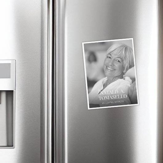 Beerdigung der Gedenkkarte des Lebensdenkmals Beer Magnetkarte