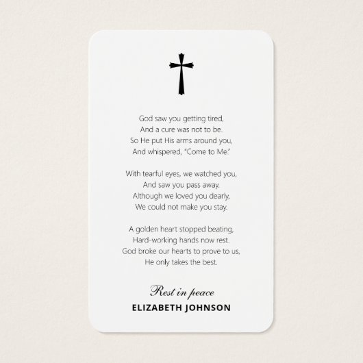 Beerdigung der Gedenkstätte zur Beerdigung des Leb (Rückseite)