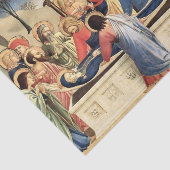 Beerdigung der Jungfrau durch Fra Angelico Seidenpapier (Ausschnitt)